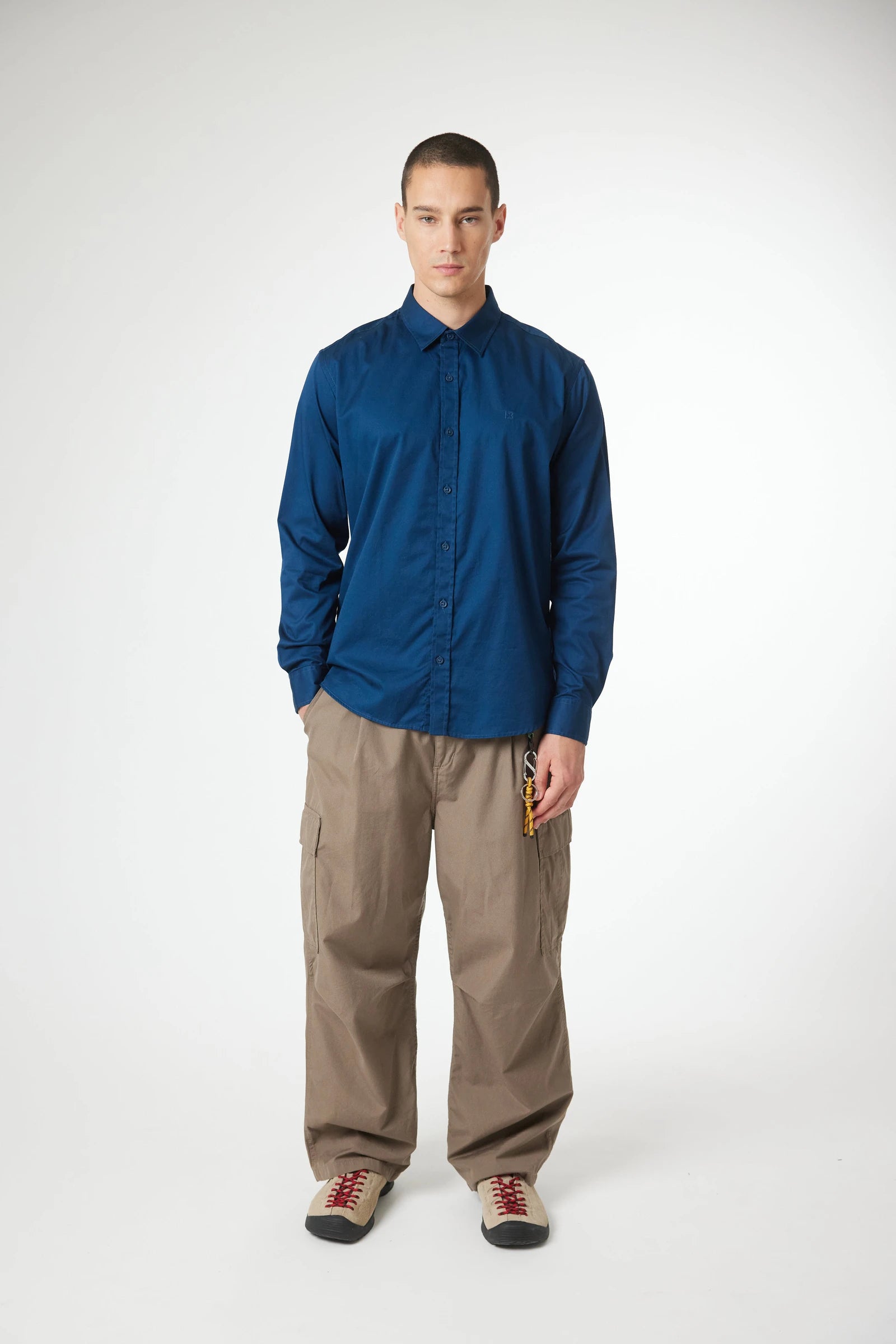 CAMISA POINT AZUL MARINO thumbnail