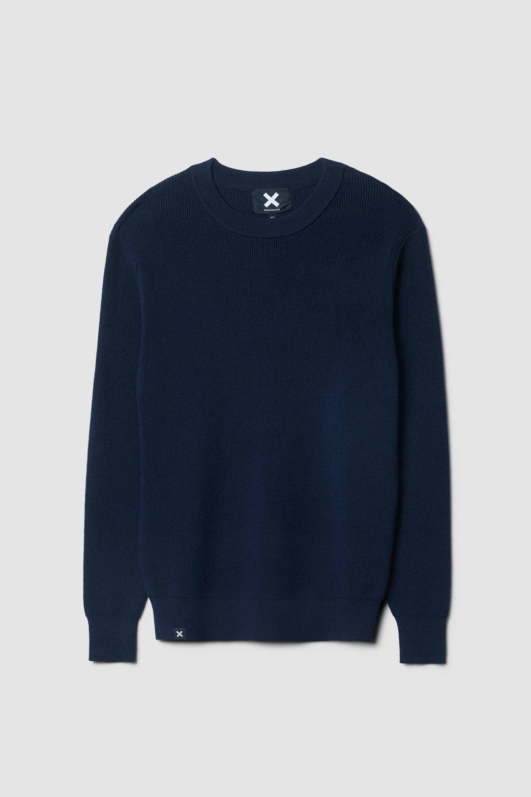 NAVY RAIL KNITTED SWEATER