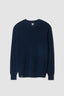 NAVY RAIL KNITTED SWEATER