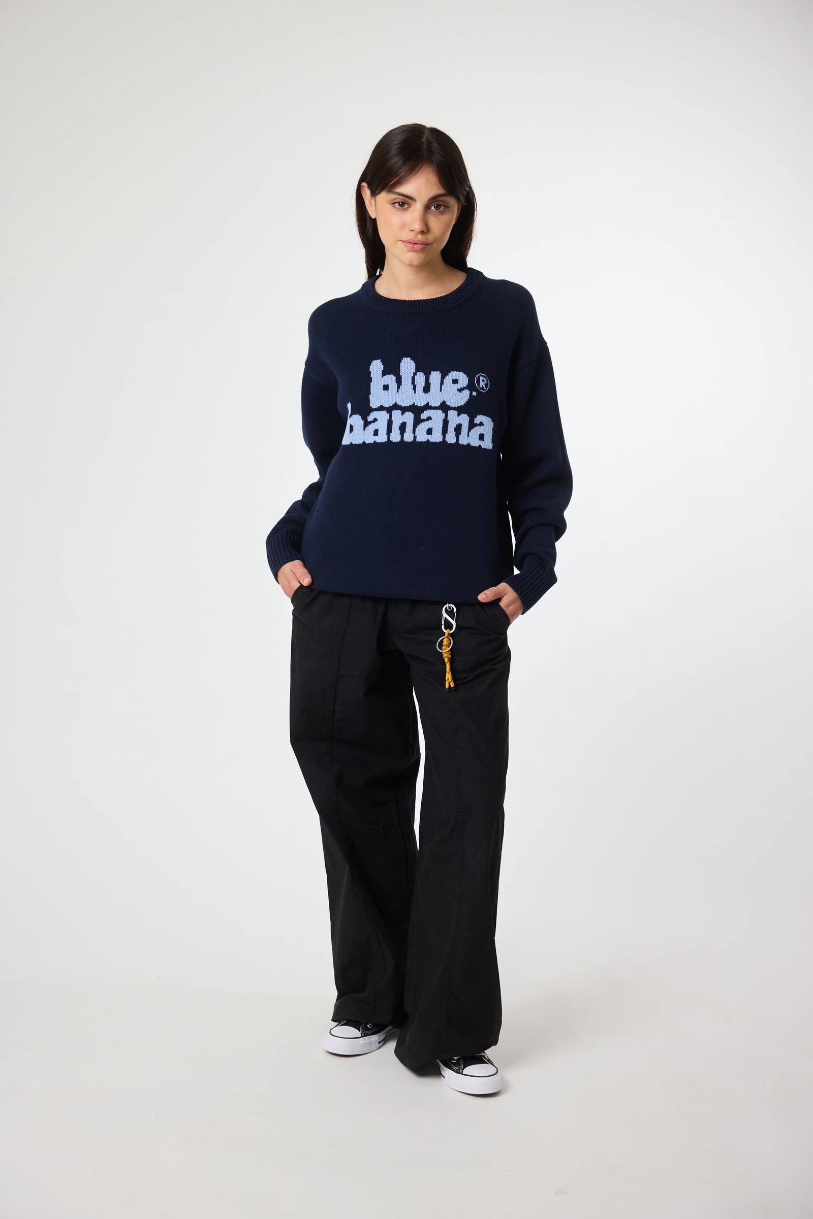 JERSEY DE PUNTO SHELTER AZUL MARINO thumbnail