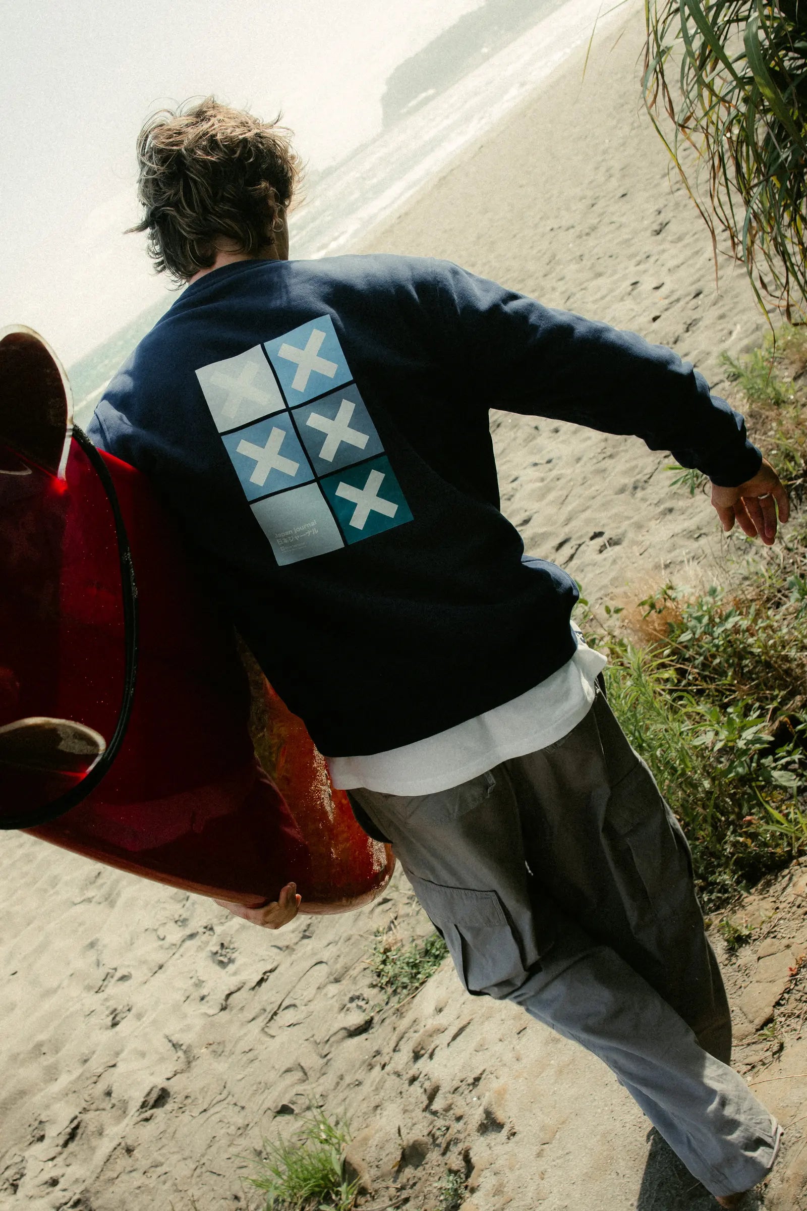 SUDADERA SQUARE AZUL MARINO thumbnail