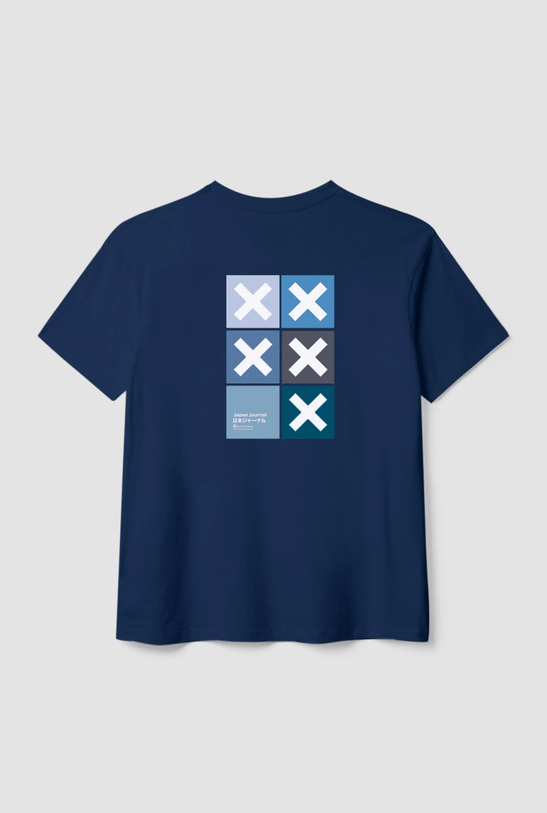 CAMISETA SQUARE AZUL MARINO