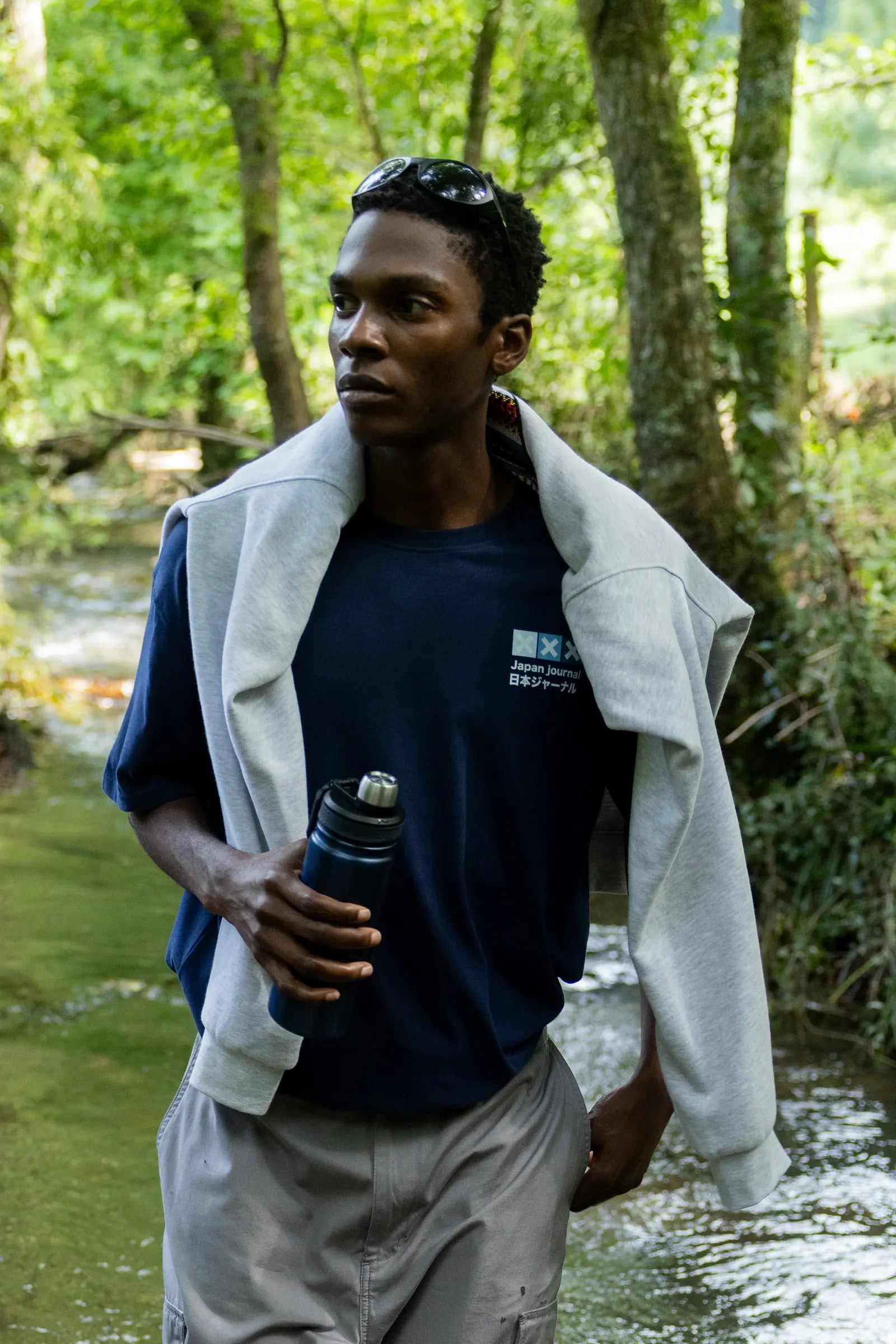 CAMISETA SQUARE AZUL MARINO thumbnail