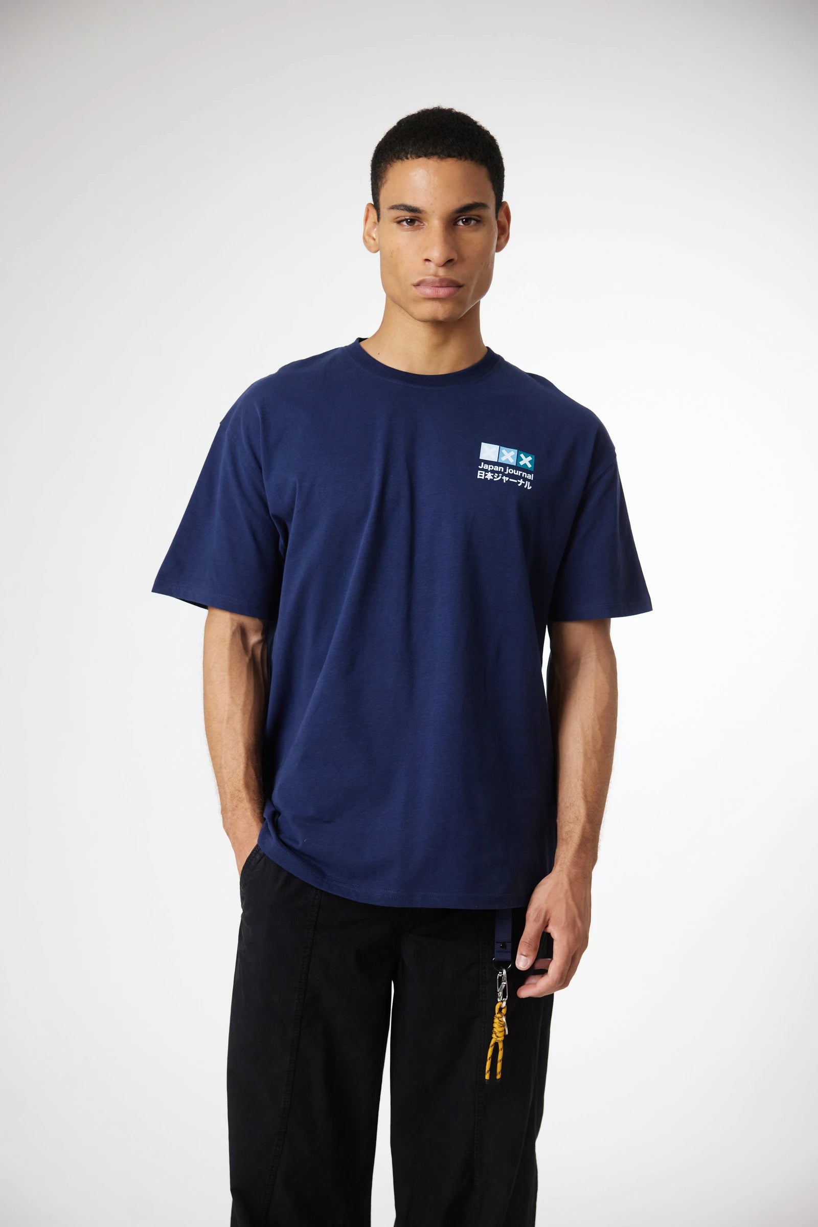 CAMISETA SQUARE AZUL MARINO thumbnail