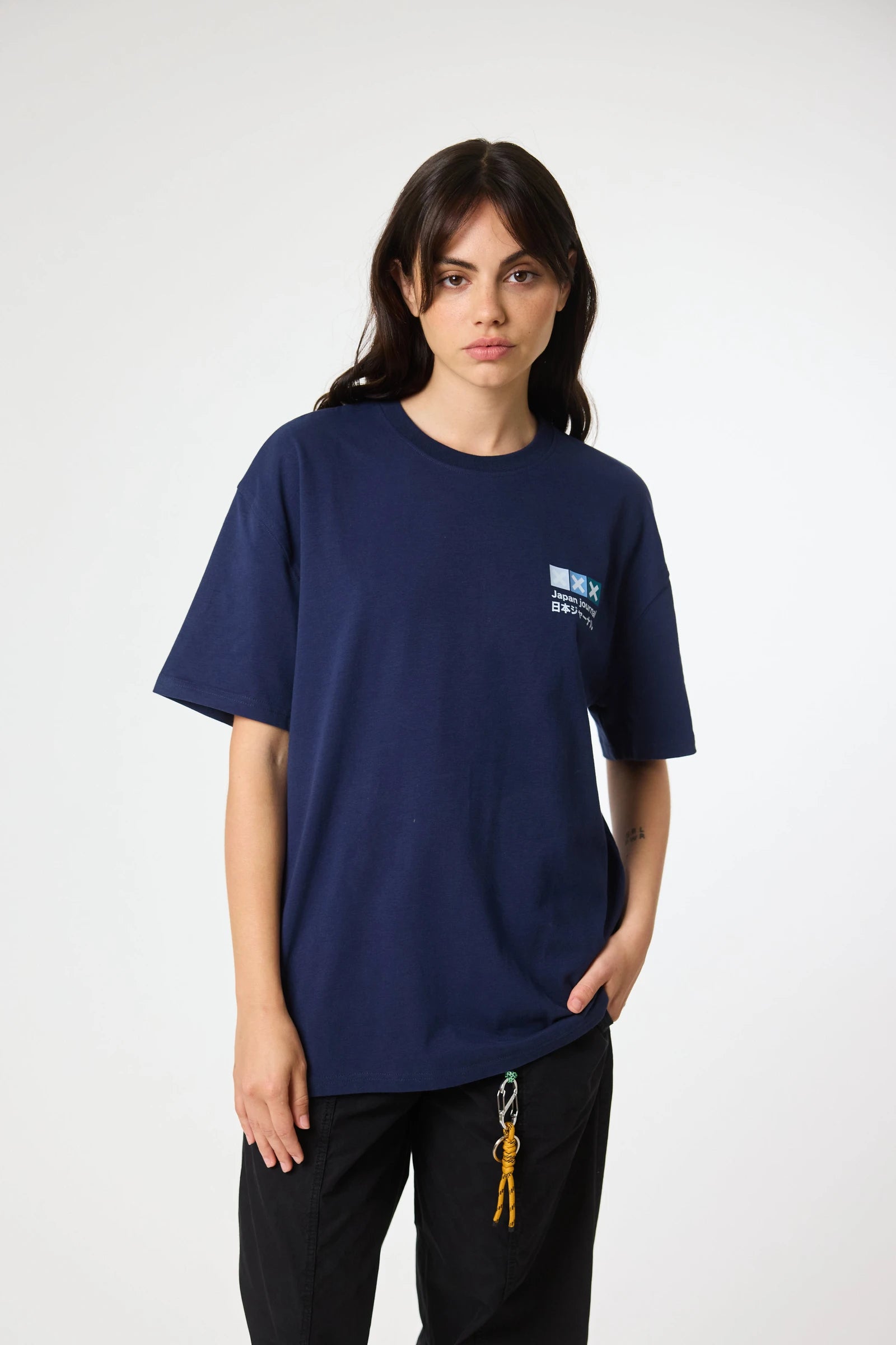 CAMISETA SQUARE AZUL MARINO thumbnail