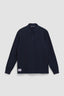 NAVY LOGO LONG SLEEVE POLO