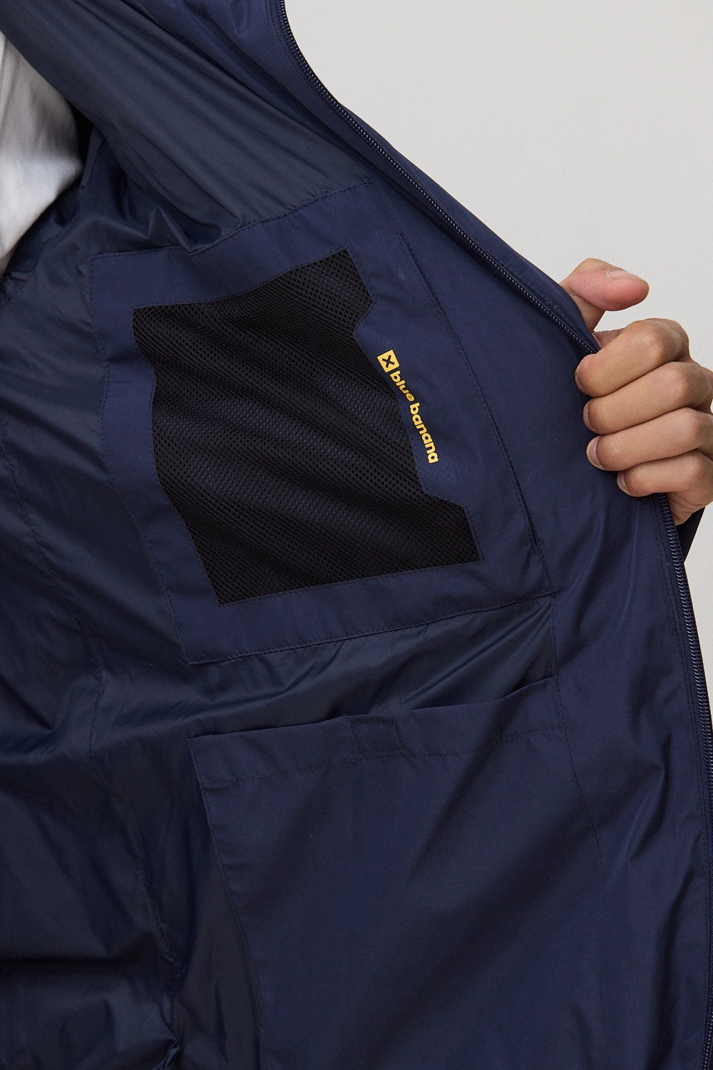 PUFFER PARKA NEST AZUL MARINO