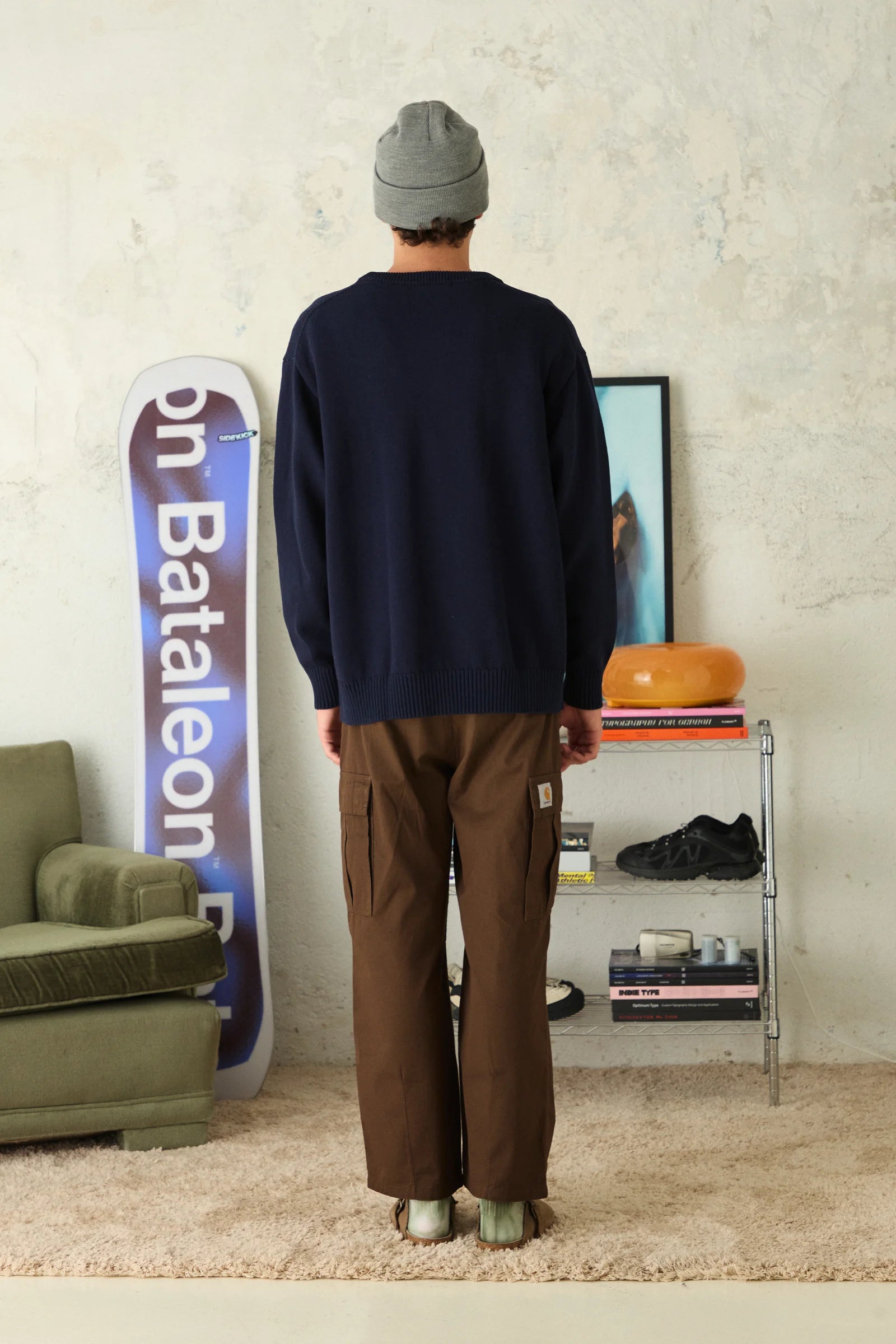 JERSEY DE PUNTO SHELTER AZUL MARINO thumbnail