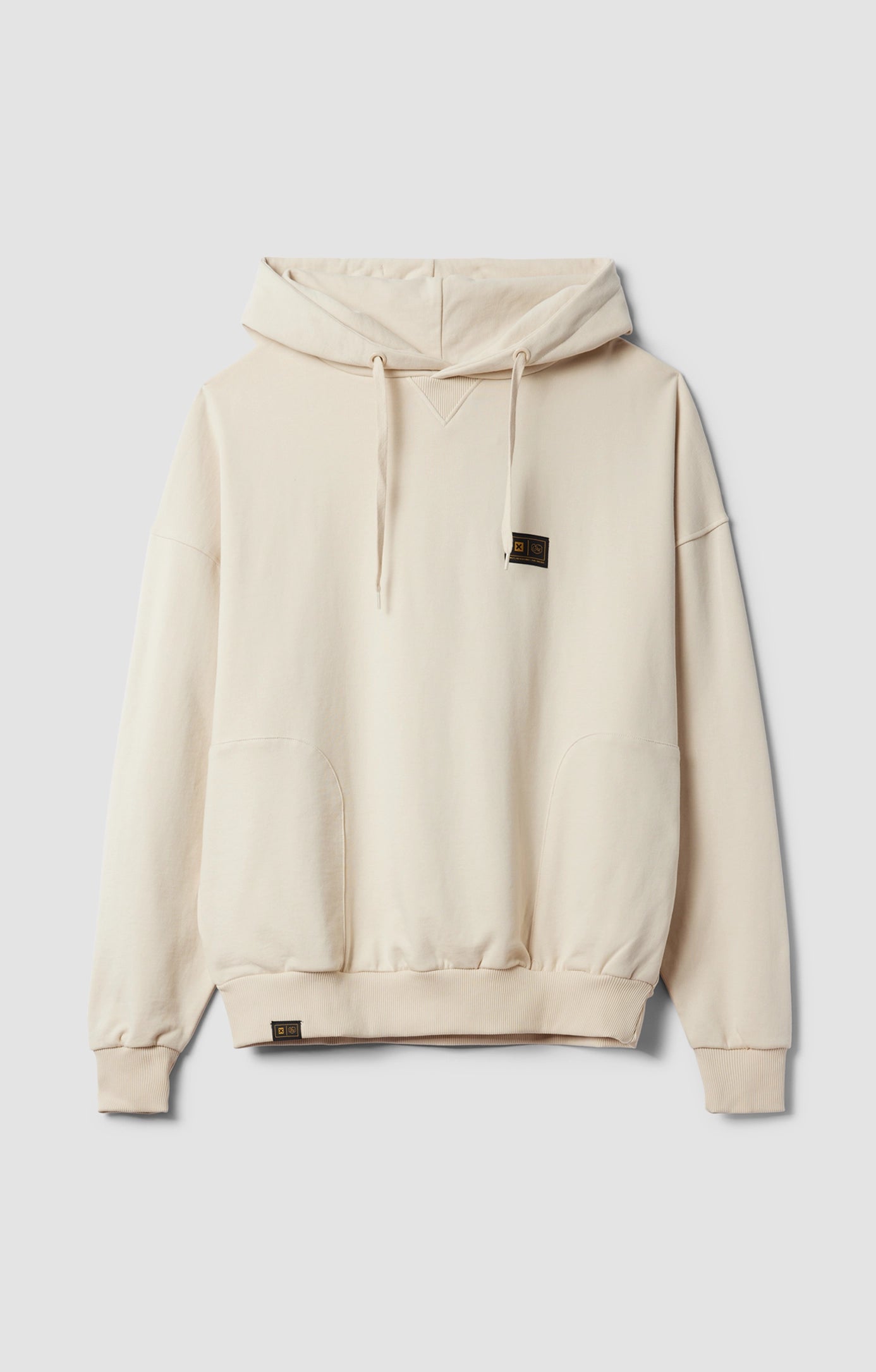 SUDADERA CON CAPUCHA BASIC PREMIUM CRD BLANCO ROTO