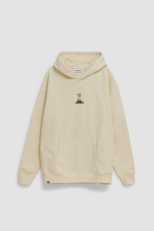 SUDADERA CON CAPUCHA FLOWER BLANCO ROTO