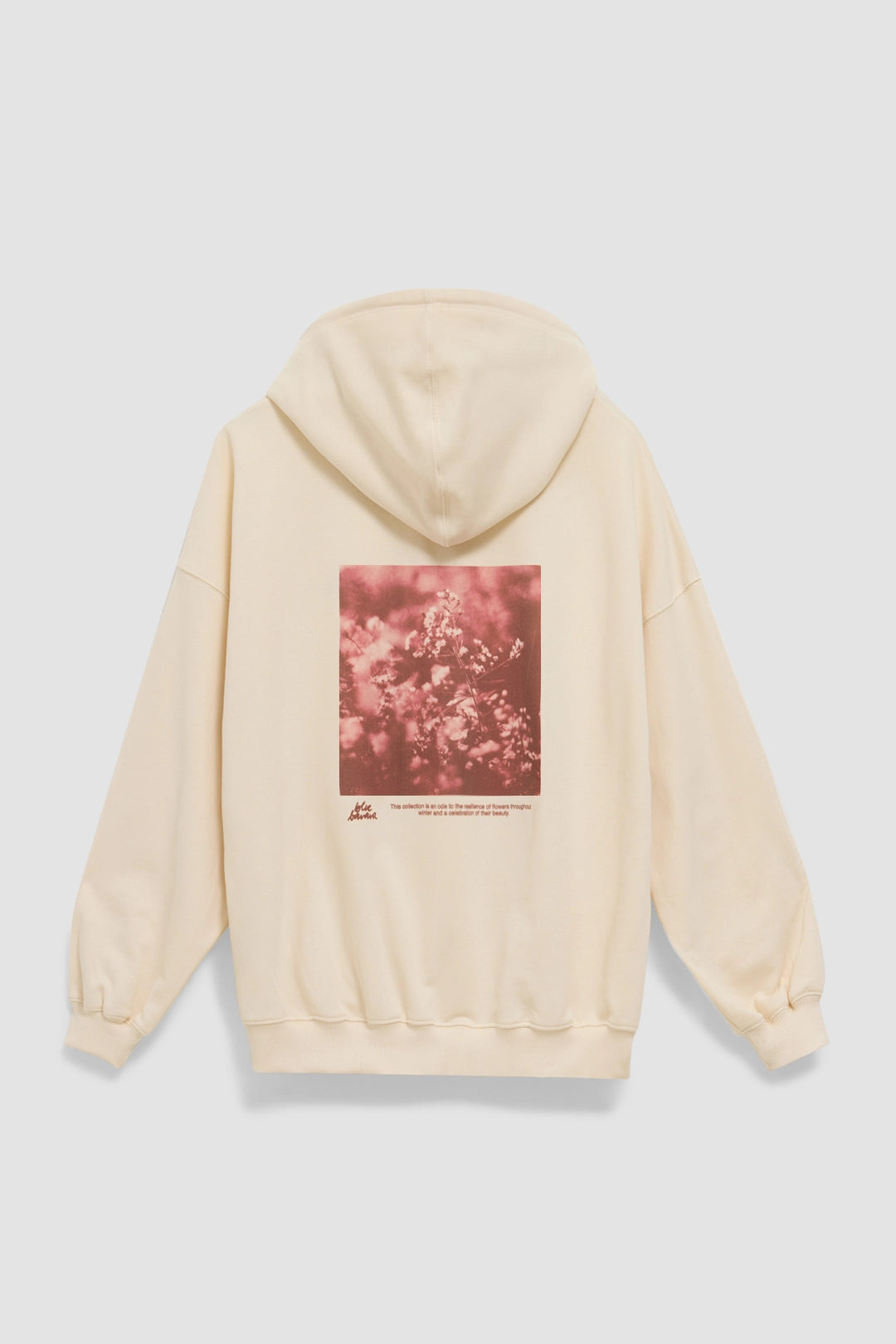 SUDADERA CON CAPUCHA MUJER HEATHER BLANCO ROTO