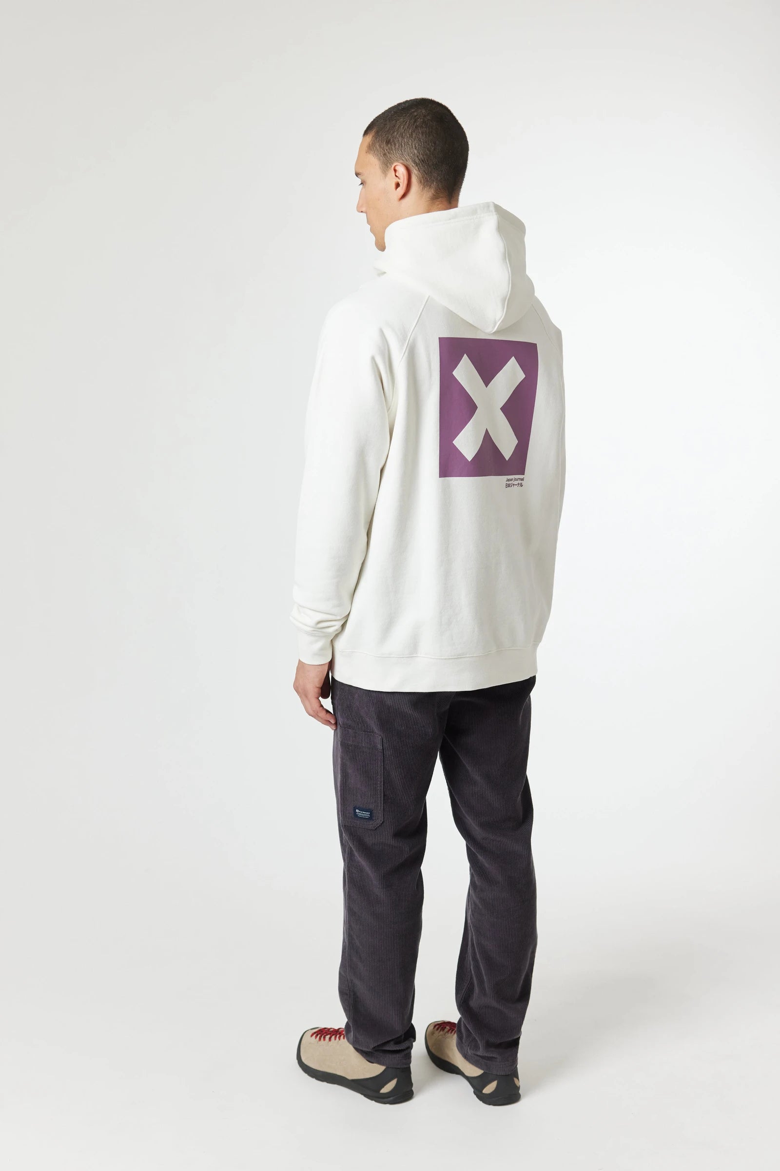 SUDADERA CON CAPUCHA NATURE BLANCO ROTO thumbnail