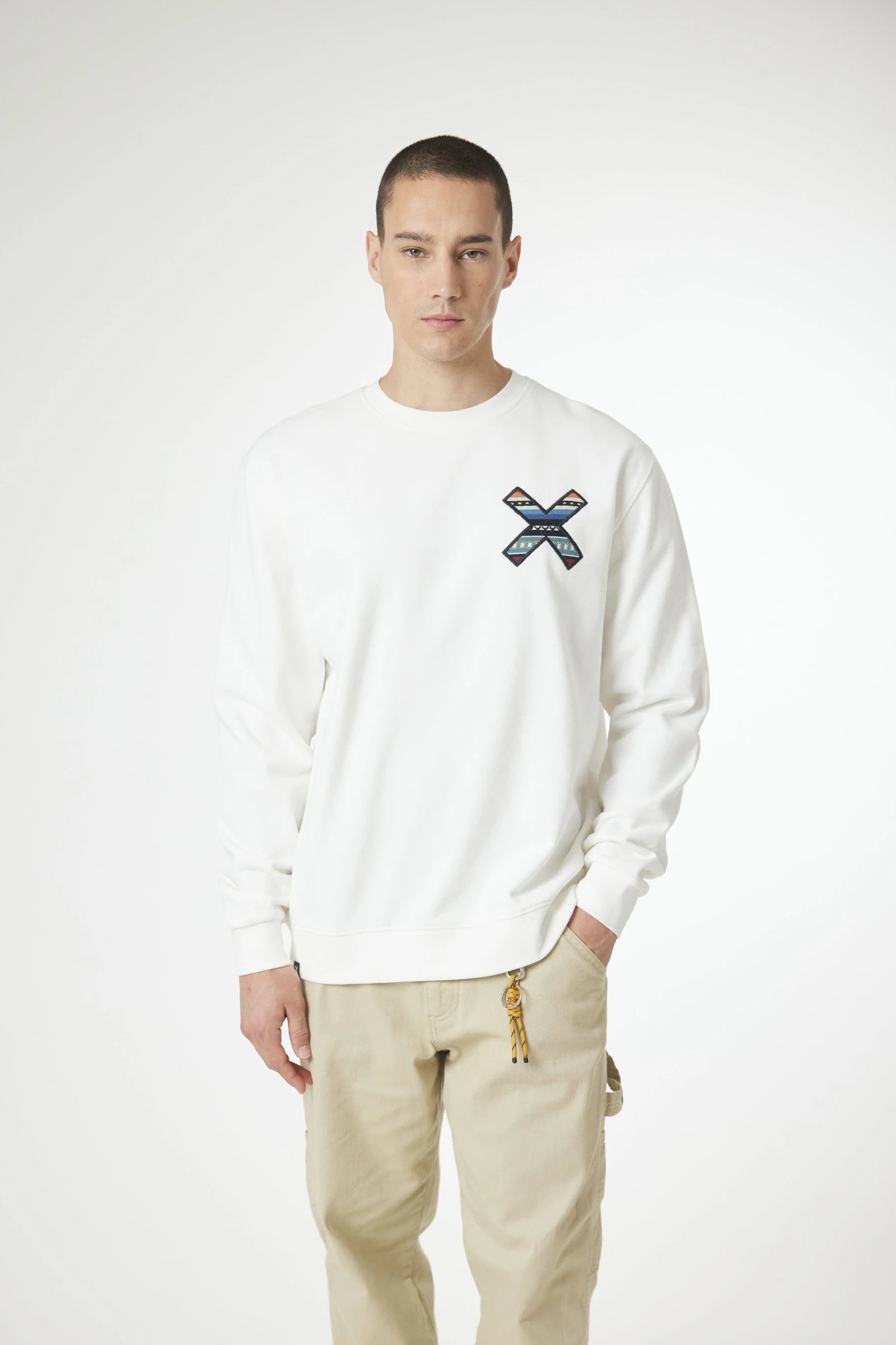 SUDADERA CLASSIC BLANCO ROTO thumbnail