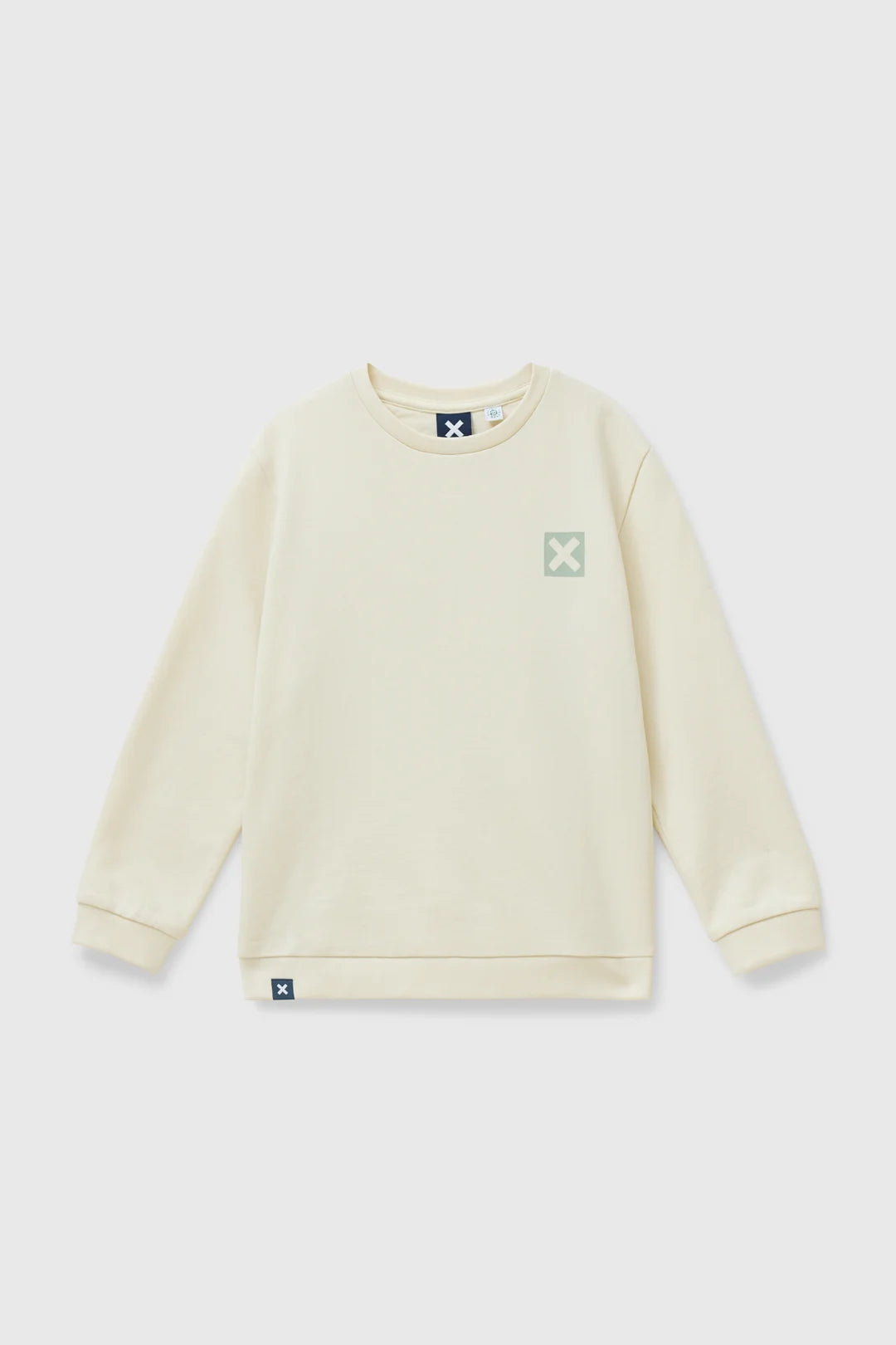 SUDADERA KIDS NATURE BLANCO ROTO