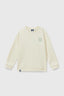 SUDADERA KIDS NATURE BLANCO ROTO