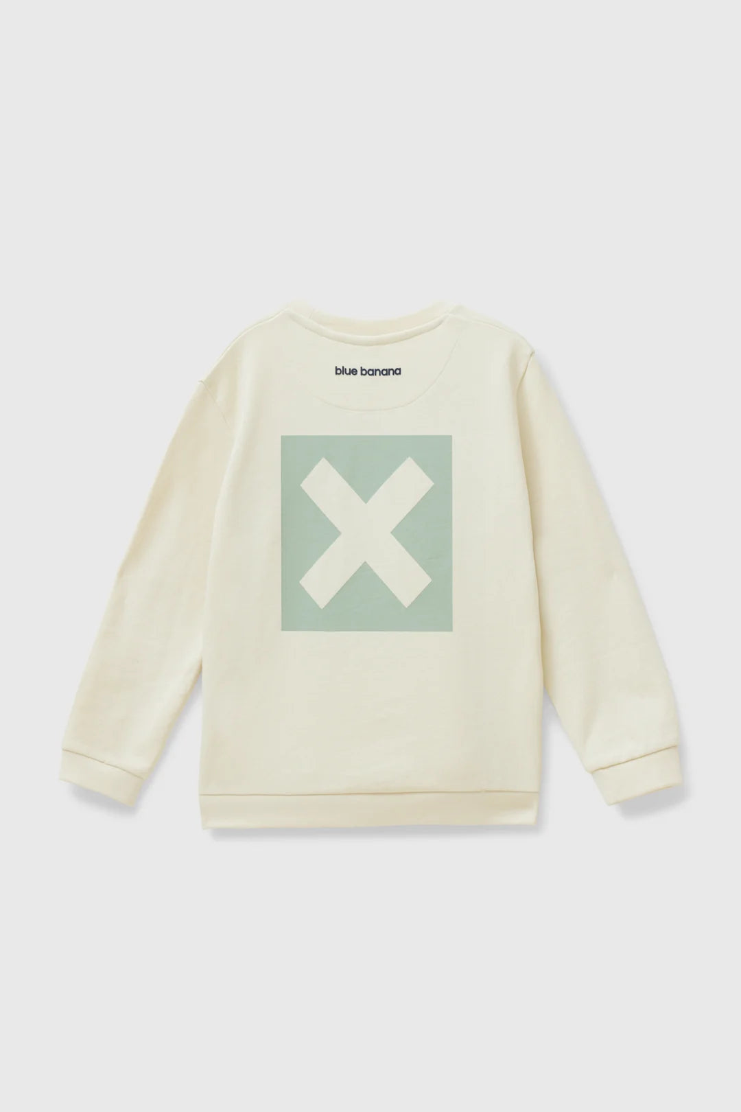 SUDADERA KIDS NATURE BLANCO ROTO