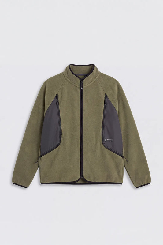 CHAQUETA POLAR TECH OLIVE GREEN