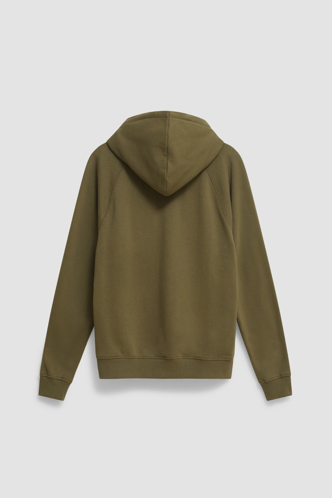 OLIVE GREEN BOOST FULL ZIP HOODIE