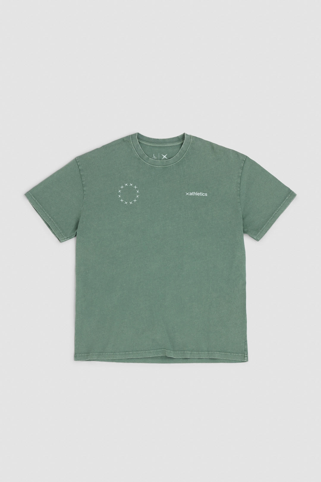 CAMISETA CIRCLE WASH OLIVE GREEN
