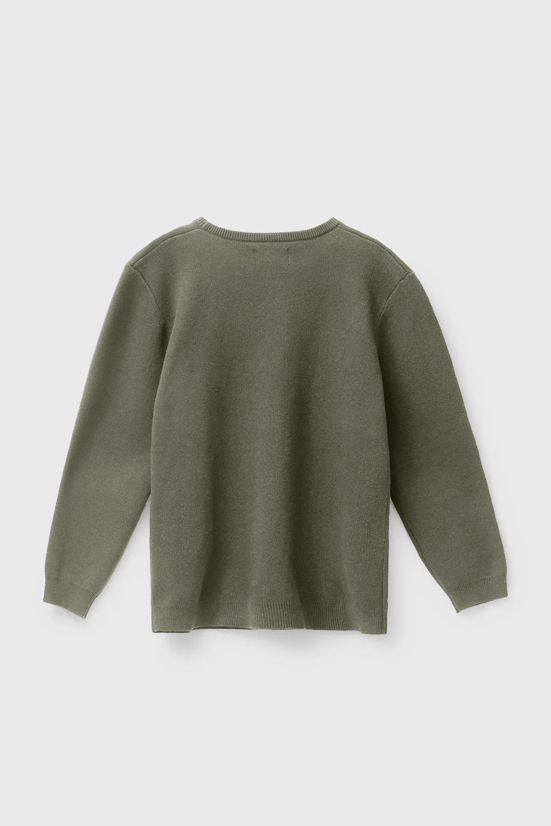 JERSEY KNITTED KIDS GRAVITY OLIVE GREEN