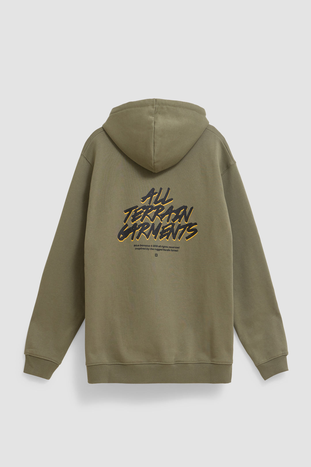 OLIVE GREEN HIKER HOODIE