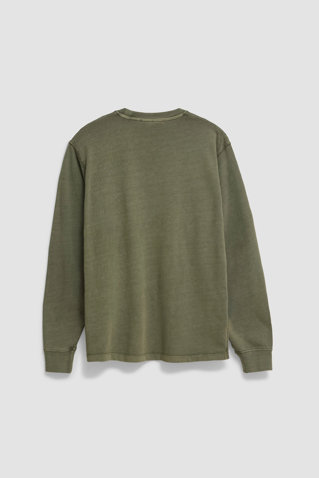 OLIVE GREEN ICONIC LS TEE