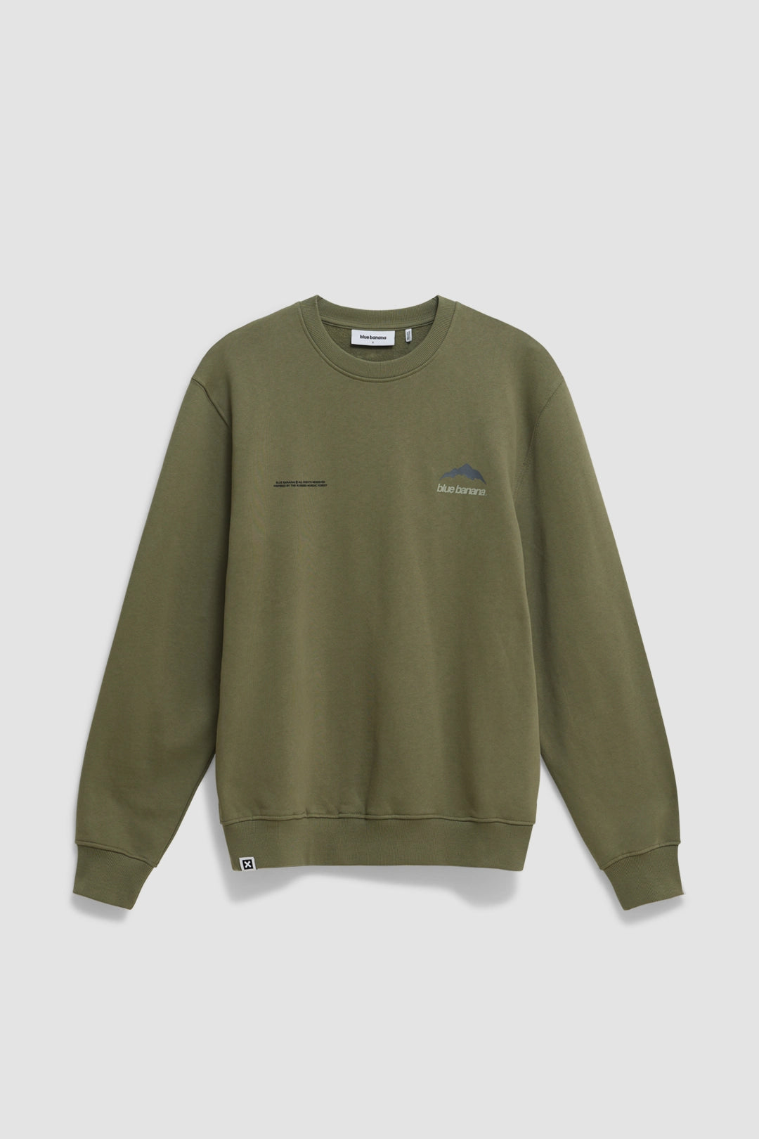 SUDADERA MOUNTAIN OLIVE GREEN