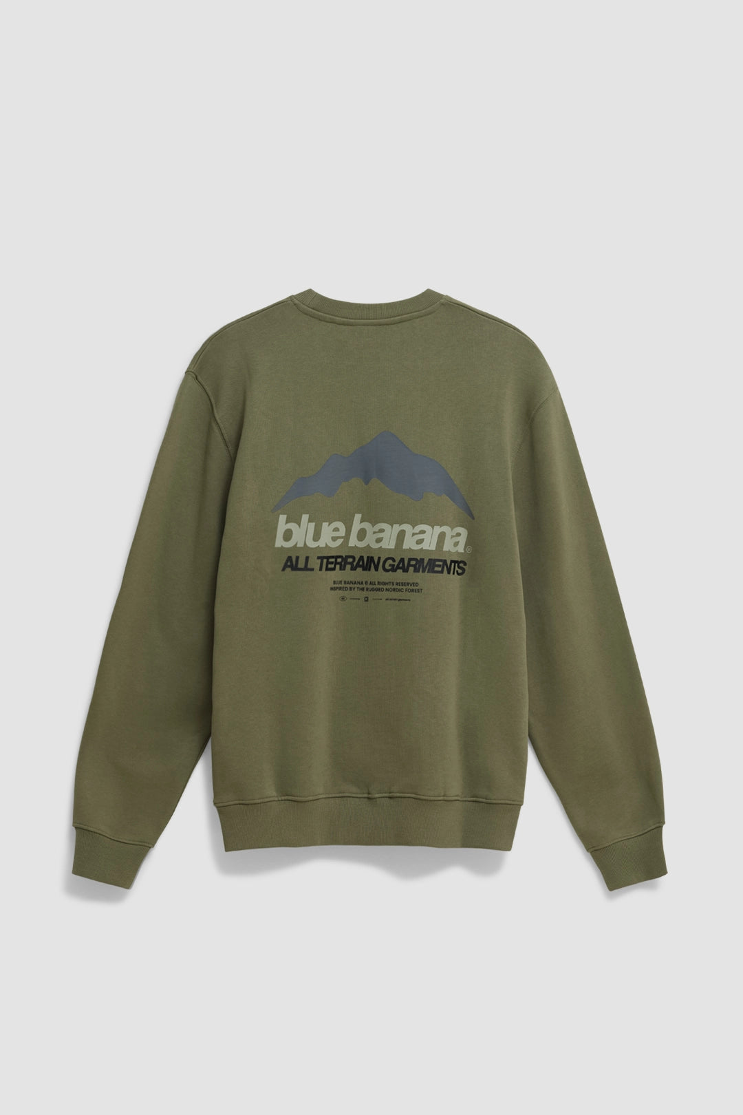 SUDADERA MOUNTAIN OLIVE GREEN