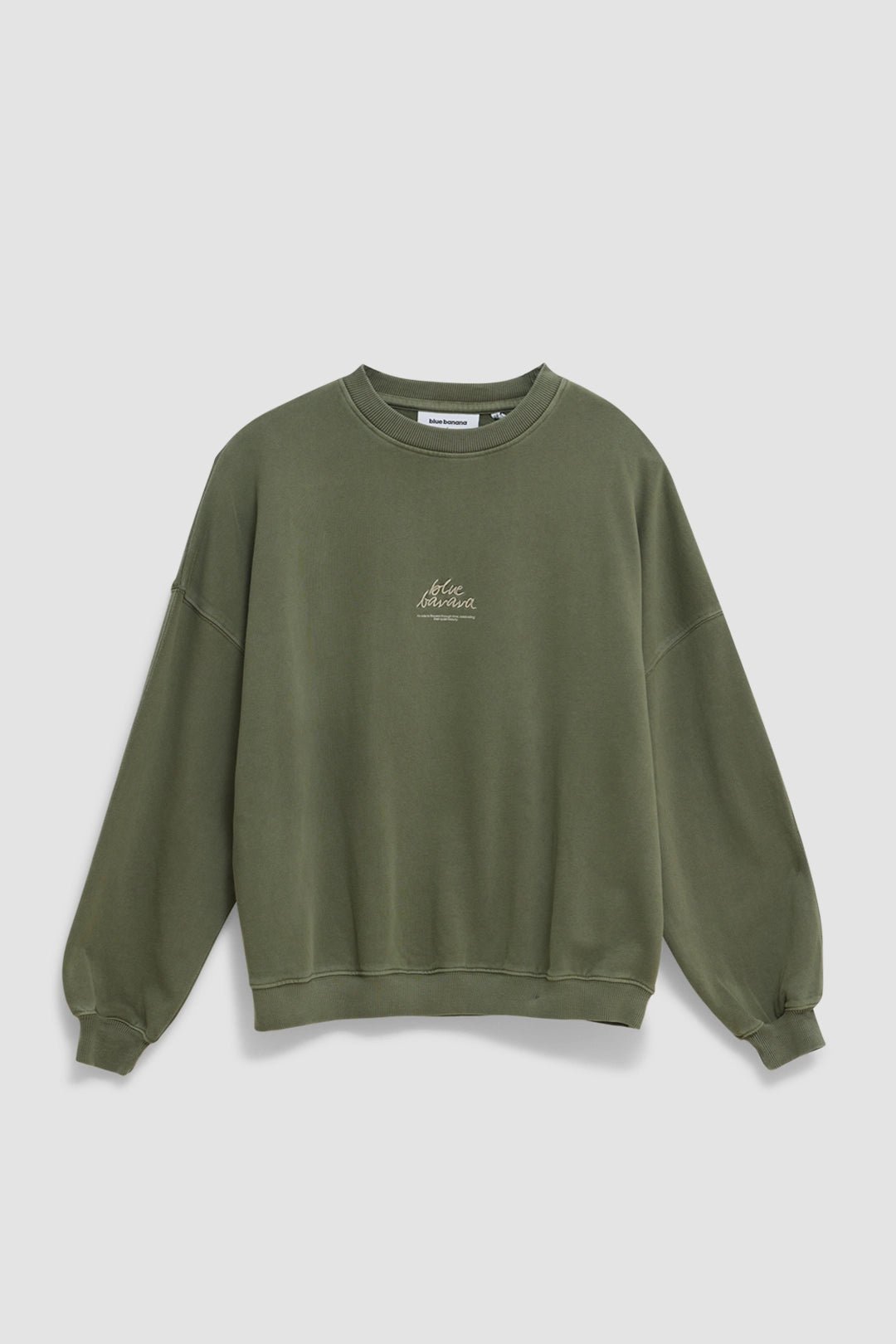 OLIVE GREEN SIGNATURE WOMAN CREW