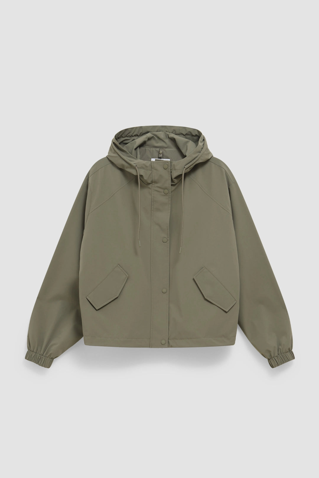 CHUBASQUERO MUJER WAX OLIVE GREEN
