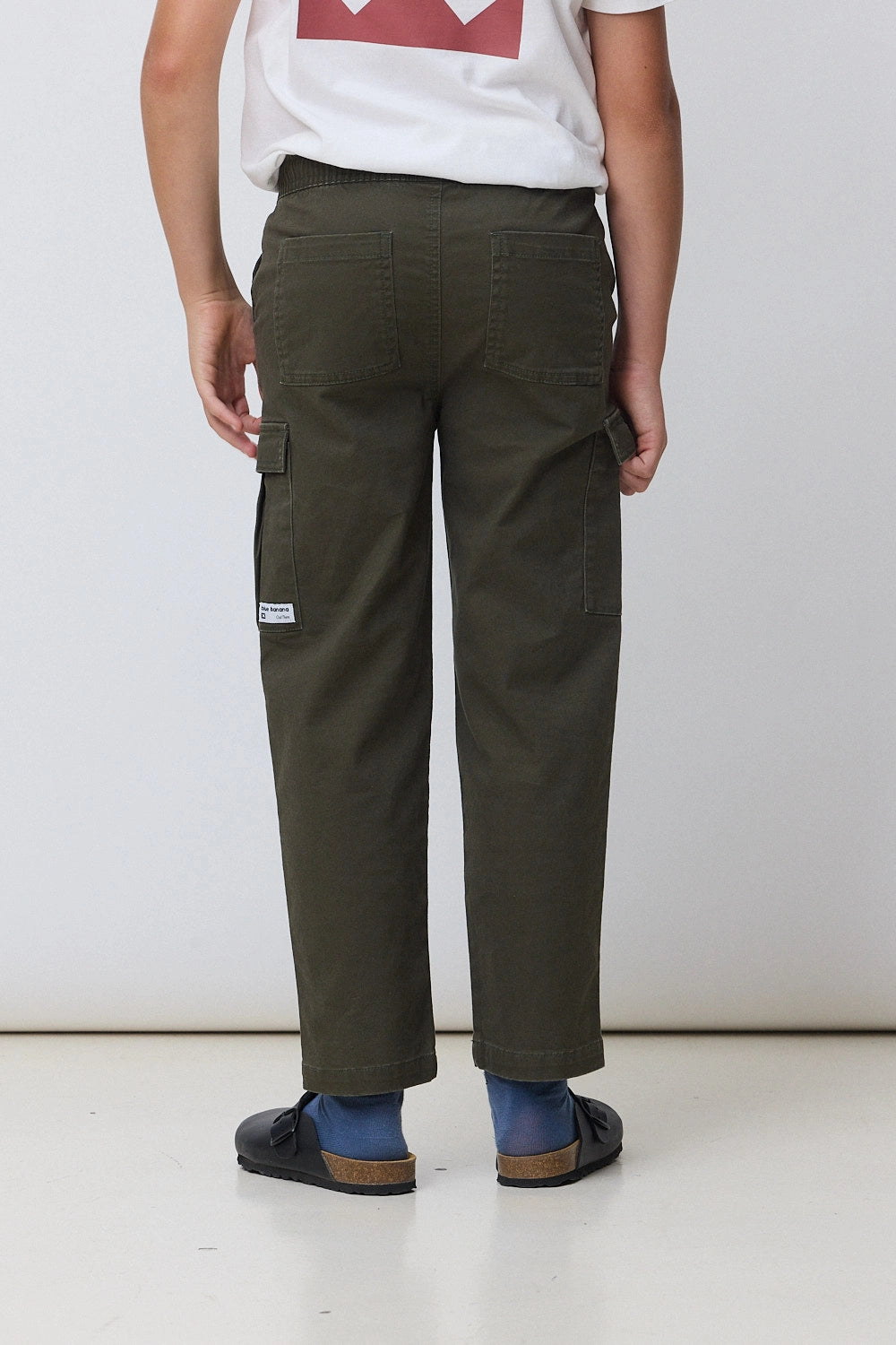 PANTALÓN CARGO KIDS CARGO OLIVE GREEN