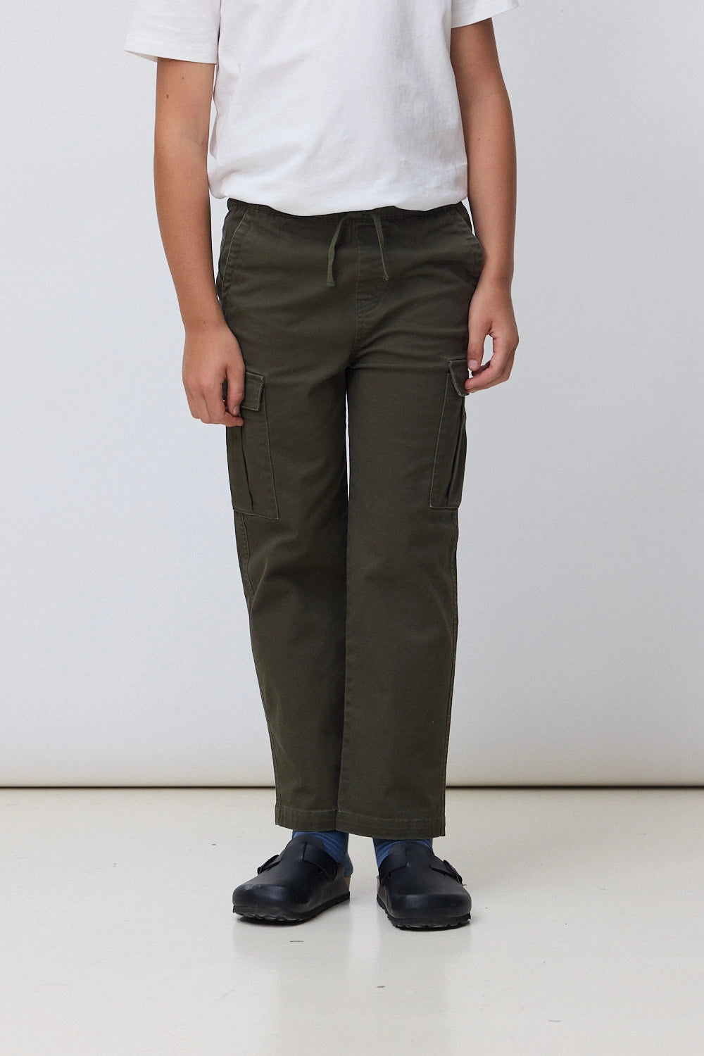 PANTALÓN CARGO KIDS CARGO OLIVE GREEN