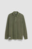 POLO MANGA LARGA LOGO OLIVE GREEN