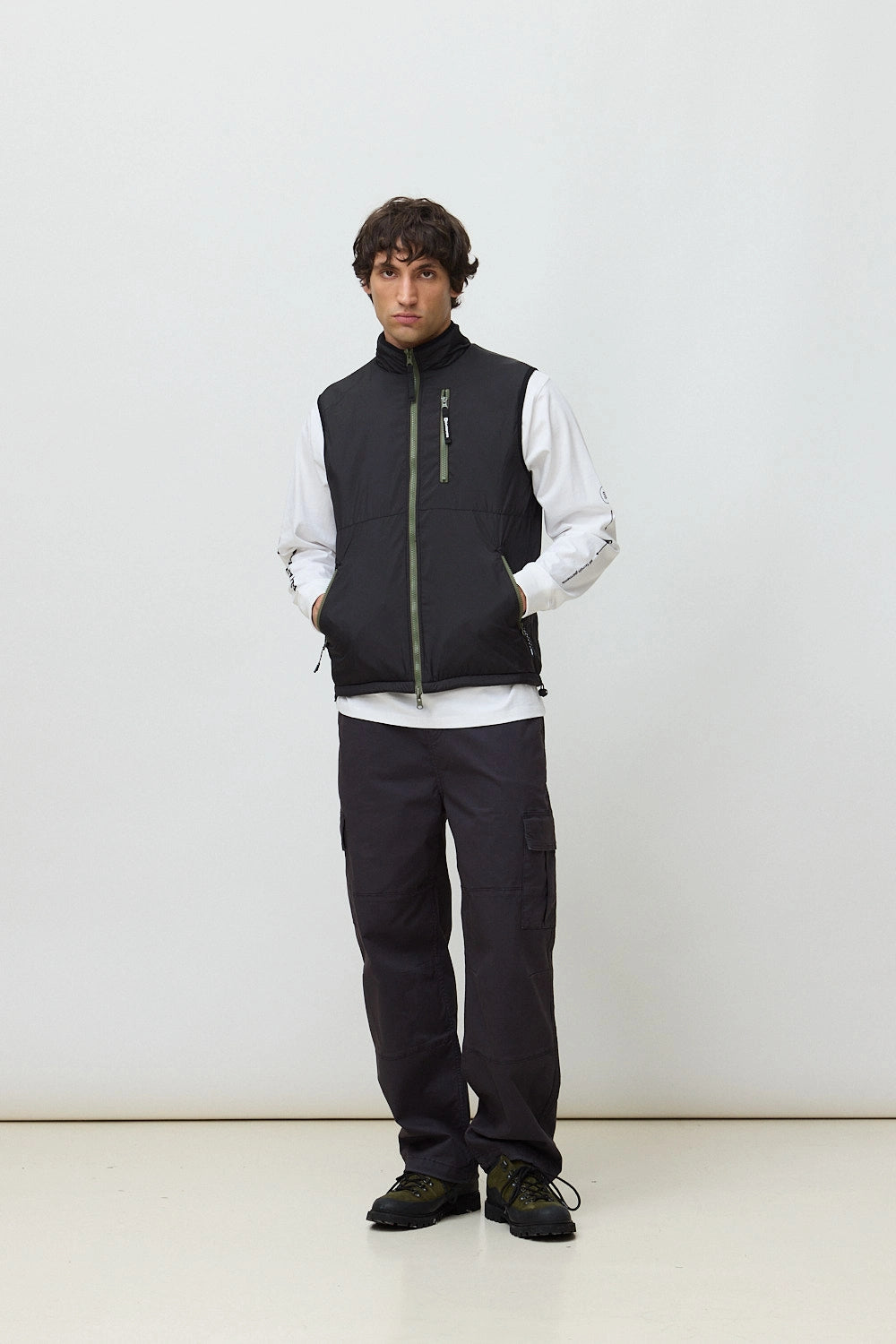 CHALECO POLAR ROPE OLIVE GREEN