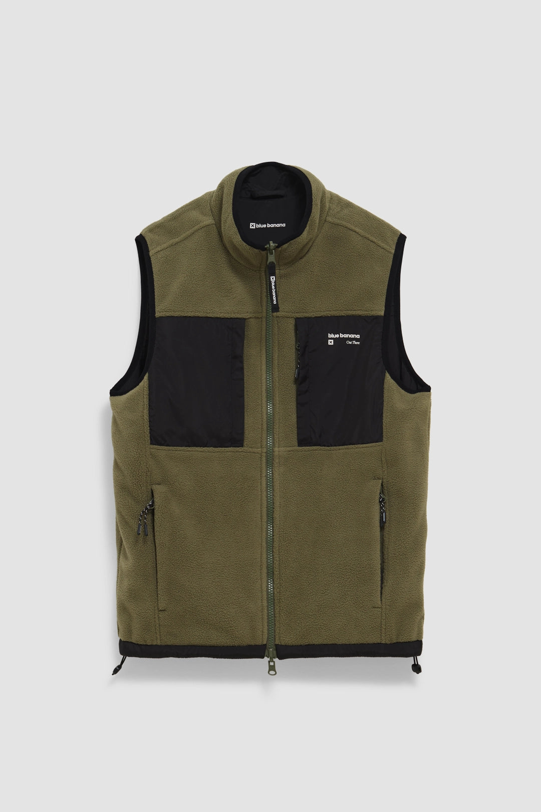 CHALECO POLAR ROPE OLIVE GREEN