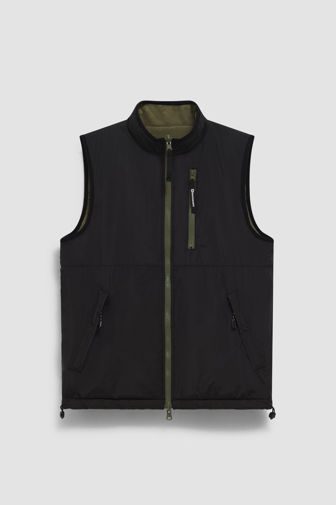 CHALECO POLAR ROPE OLIVE GREEN