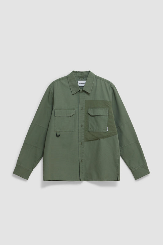 SOBRECAMISA TECH OLIVE GREEN