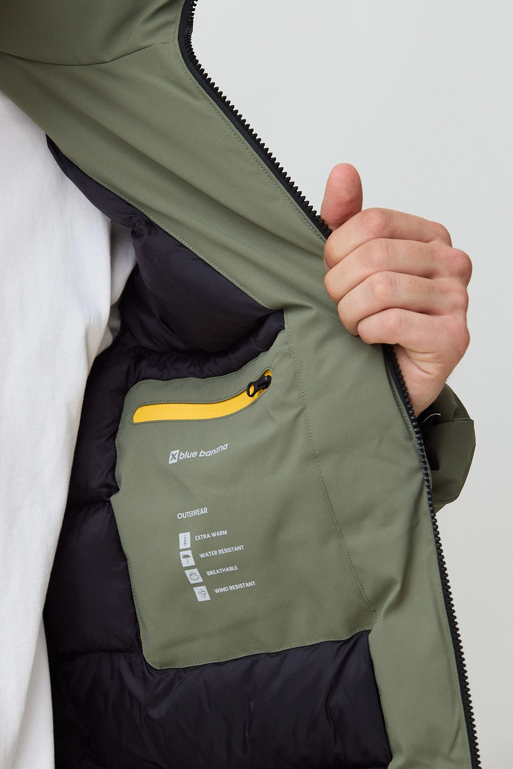 ABRIGO THUNDER OLIVE GREEN