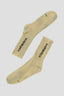 OLIVE GREEN WASHED SOCKS