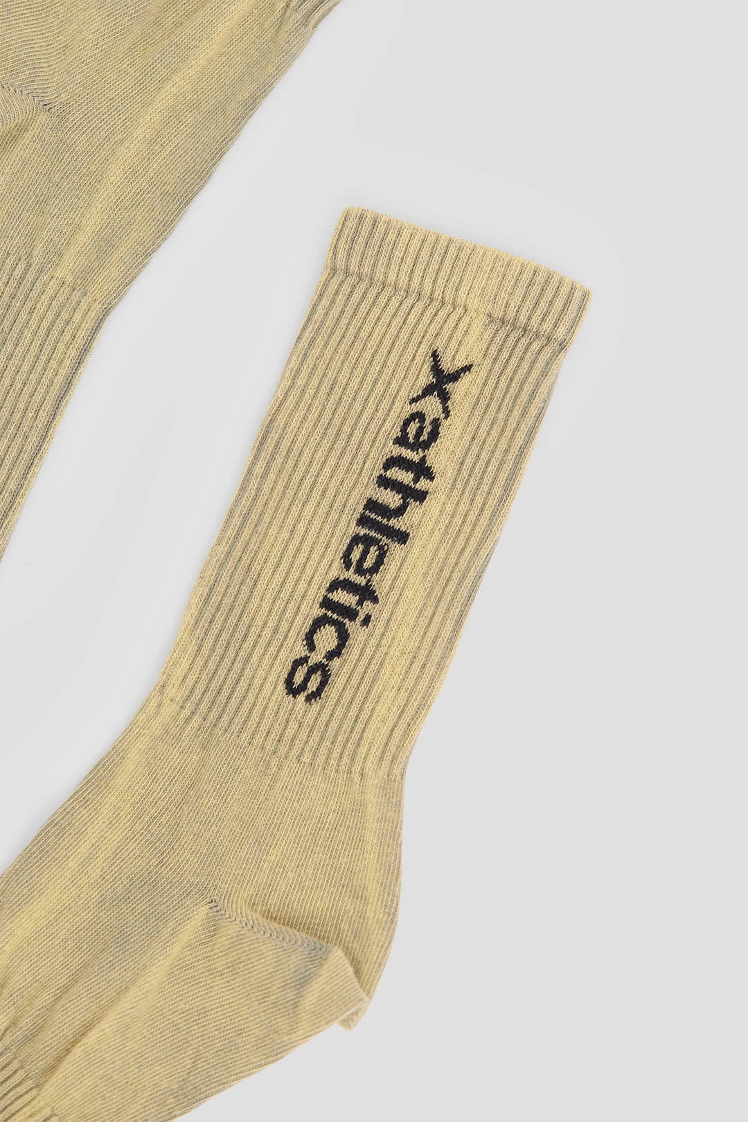 OLIVE GREEN WASHED SOCKS