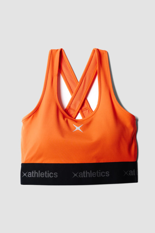 TOP MUJER TRAIN NARANJA