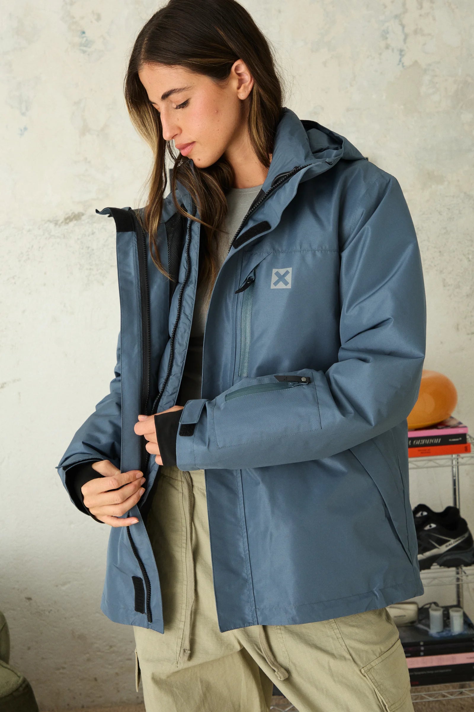 PACK ABRIGO JAMBO PETROL + SUDADERA CLASSIC BURGUNDY