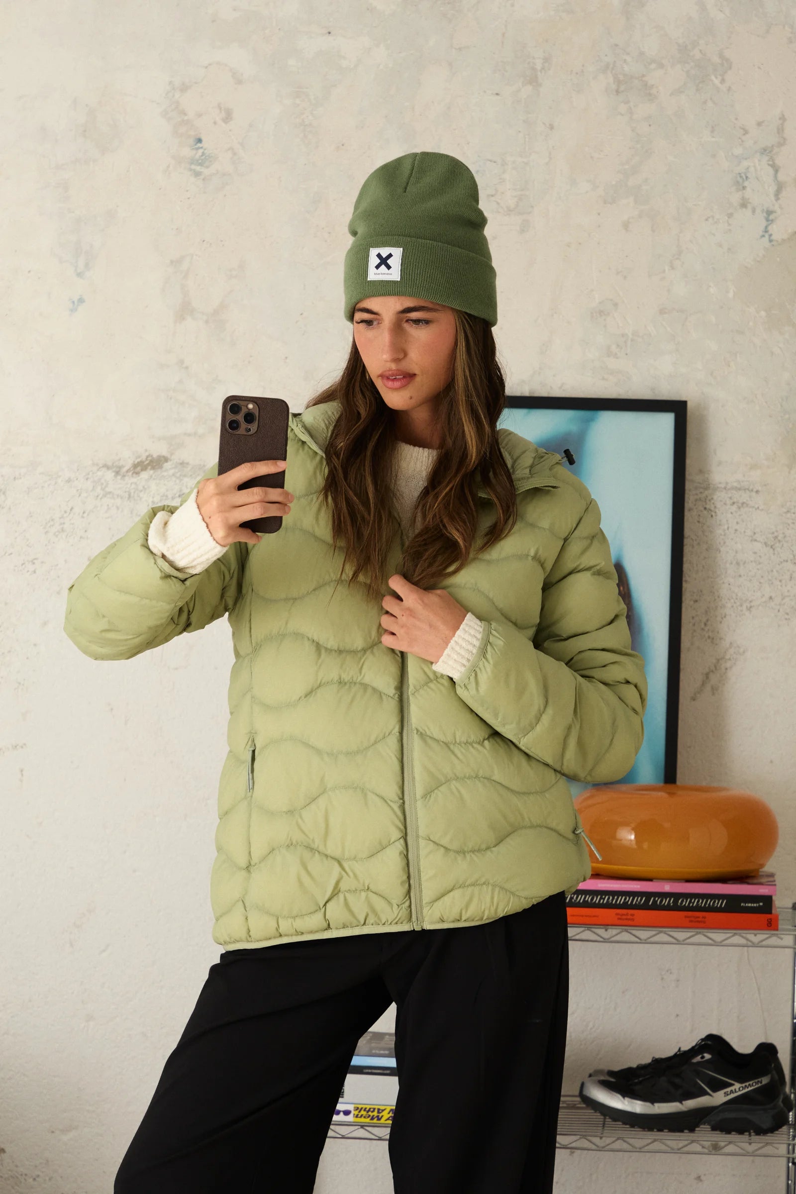 PACK PUFFER BLIZZARD PISTACHO + CAMISETA PATCH ANTRACITA