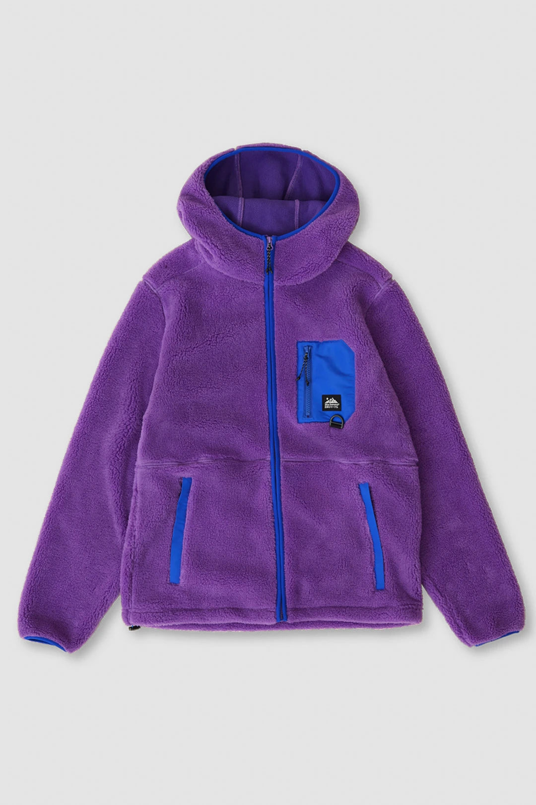 SUDADERA CON CAPUCHA POLAR CAVE MORADA