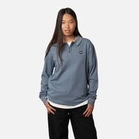 SKY BLUE FOREST LS POLO
