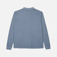 SKY BLUE FOREST LS POLO