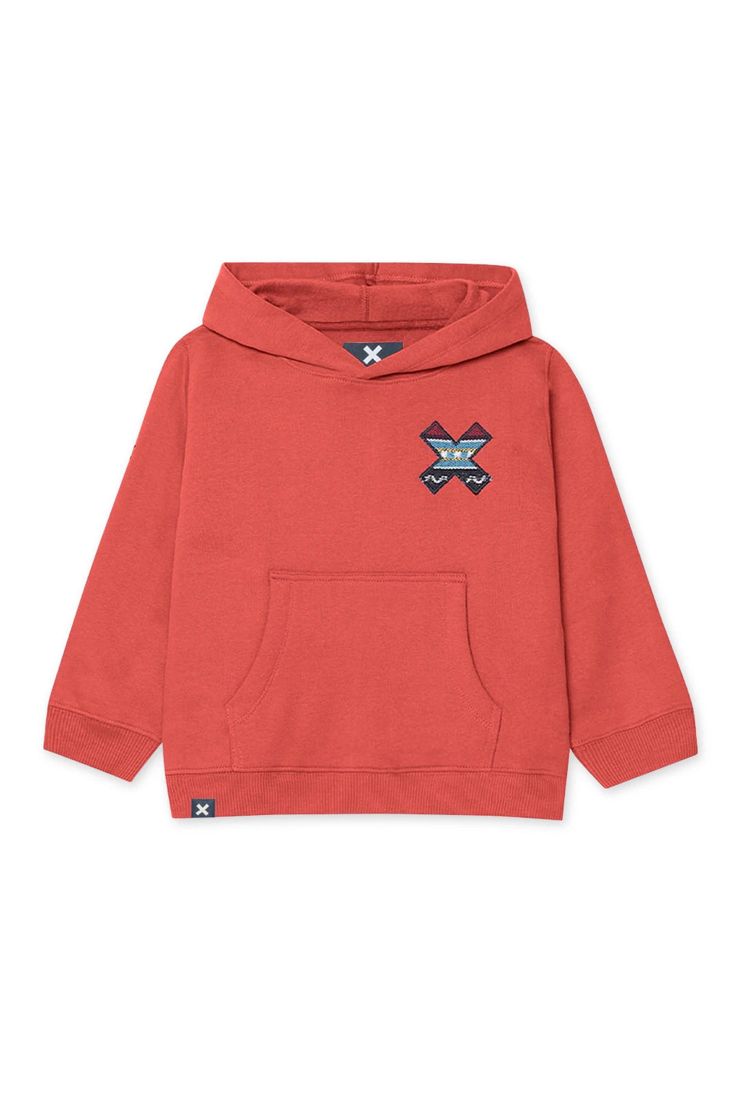 SUDADERA CON CAPUCHA KIDS CLASSIC ROJA