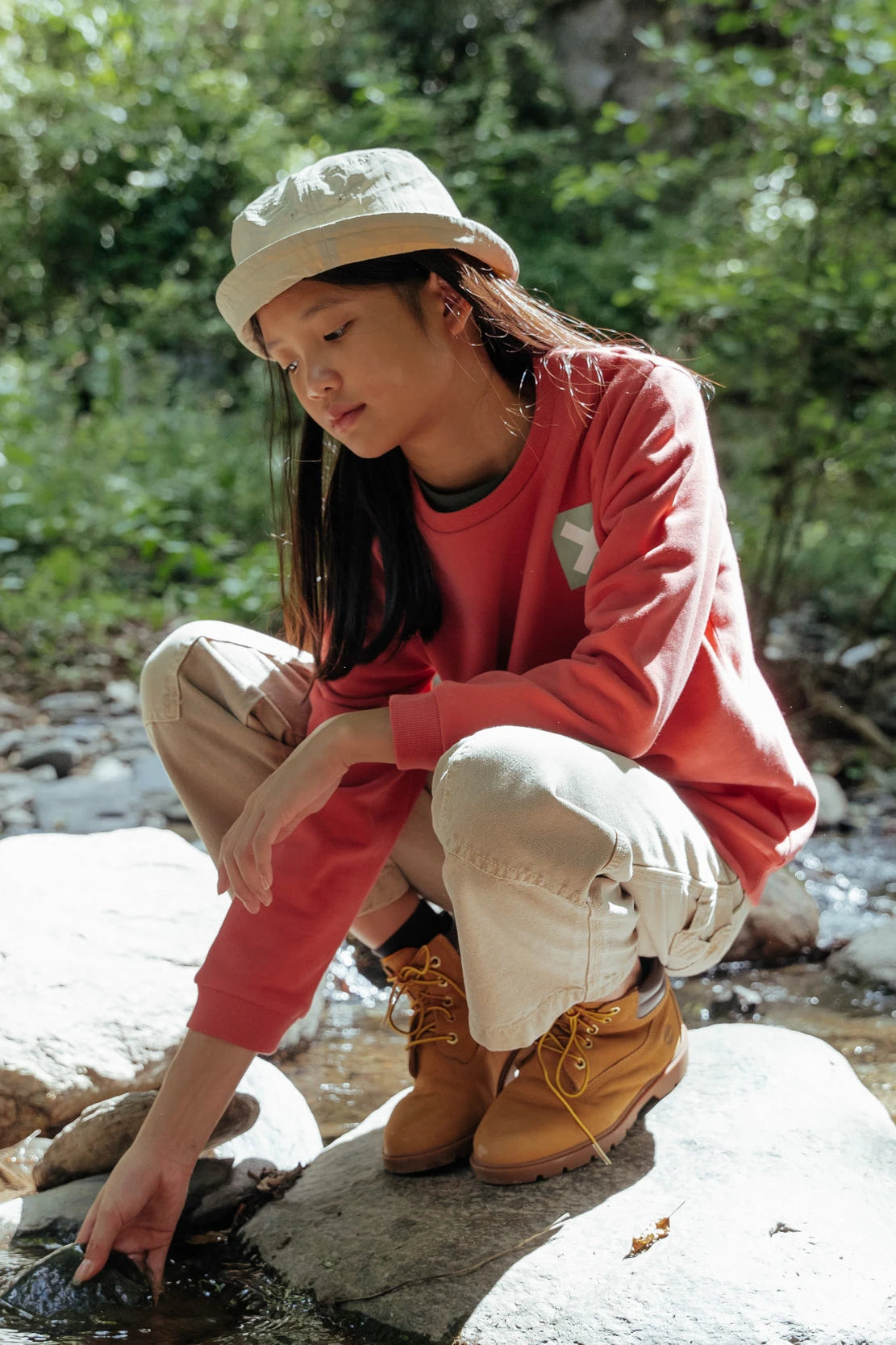 SUDADERA KIDS NATURE ROJA thumbnail