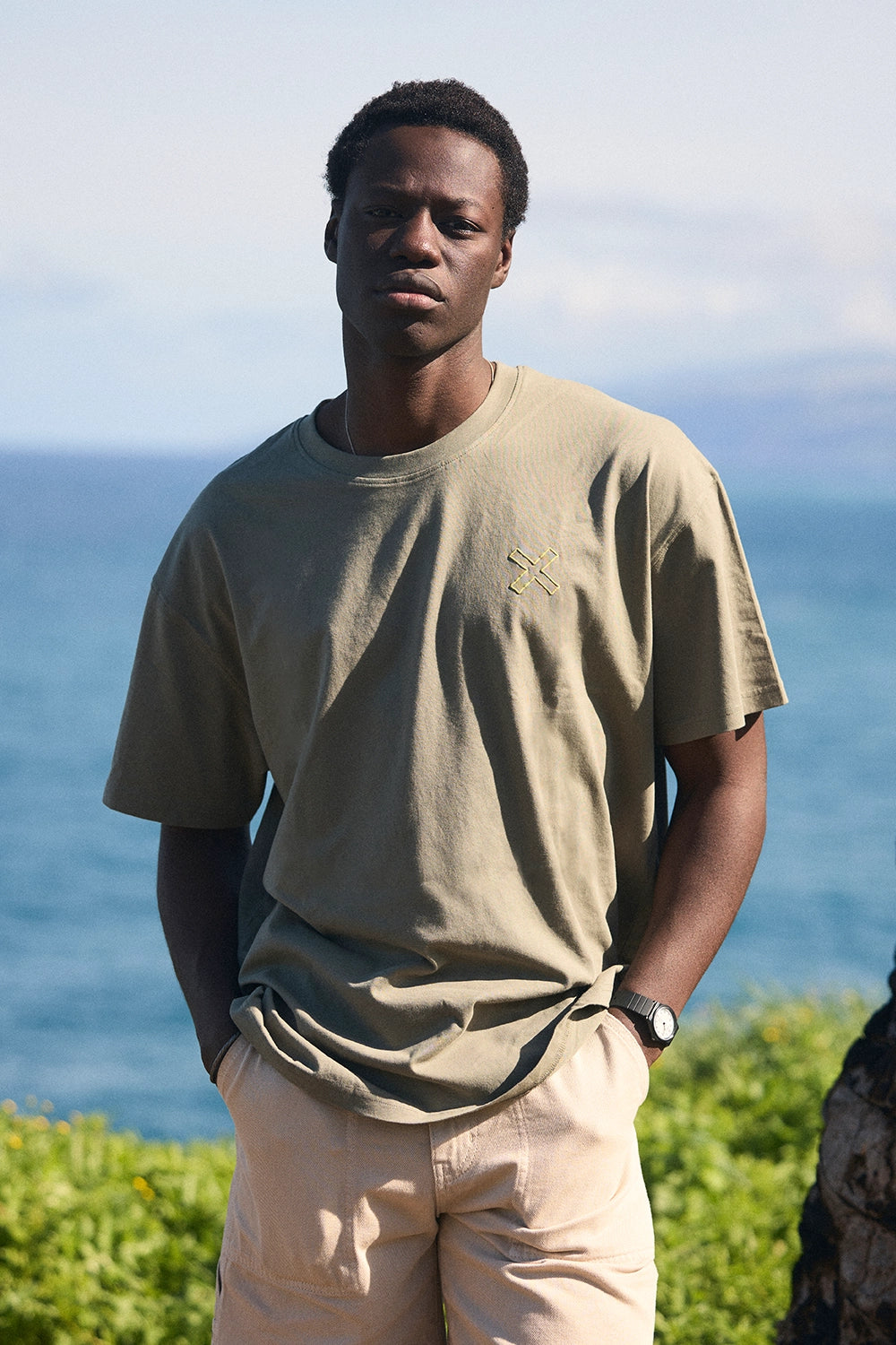 CAMISETA REEF OLIVE GREEN