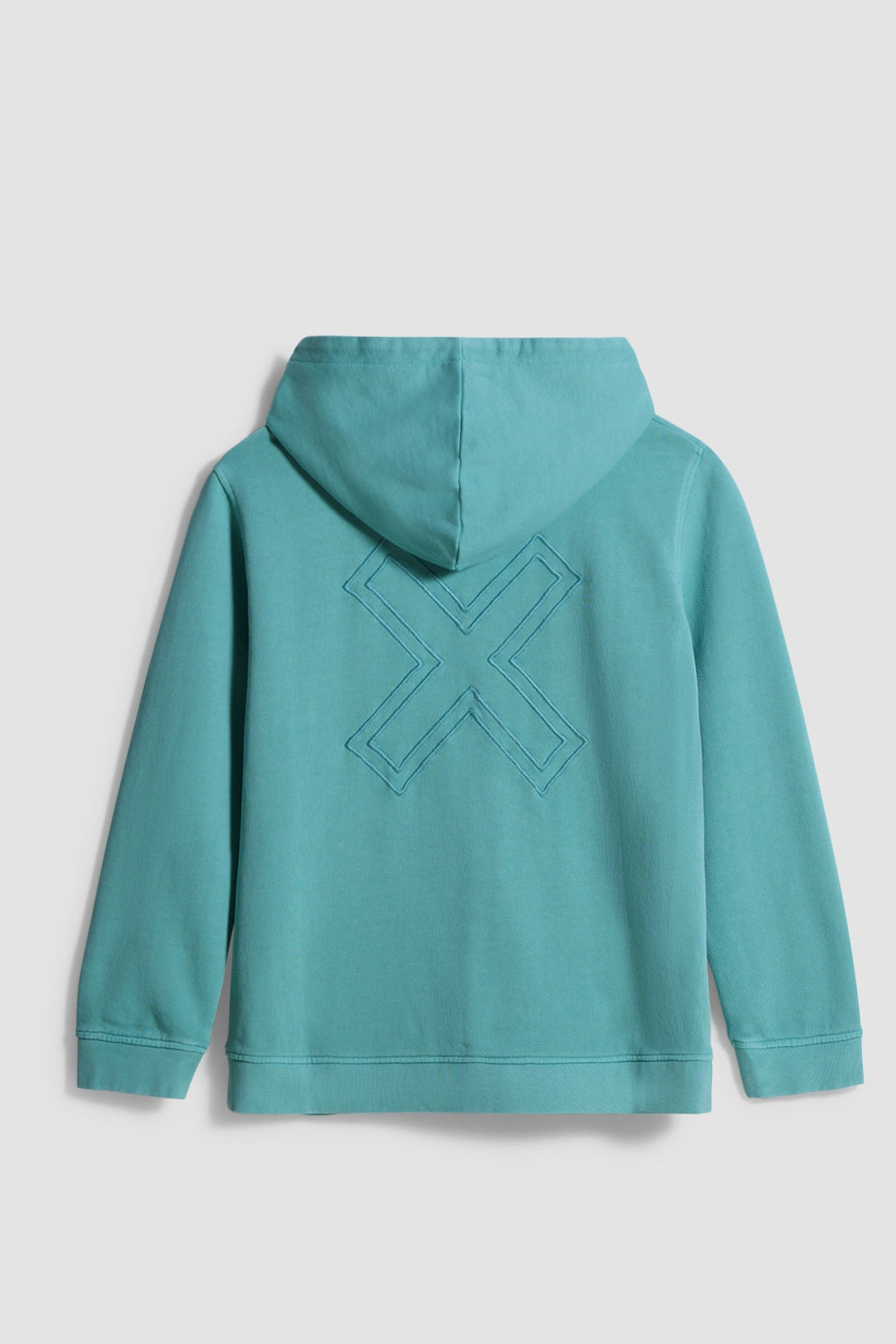 SUDADERA CON CAPUCHA FULL ZIP KIDS REEF ACQUA